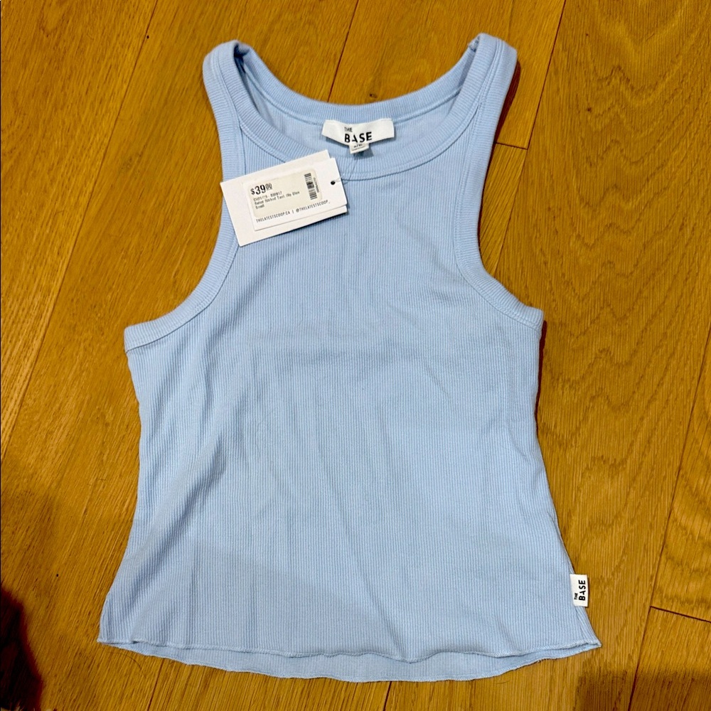 Light Blue Sleeveless Top